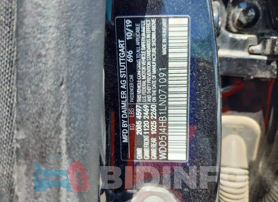 WDD5J4HB1LN071091 Photo# 12