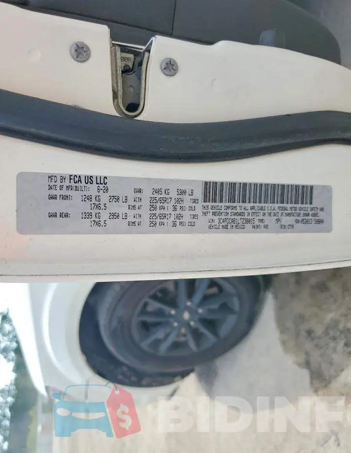 3C4PDCAB1LT238015 Photo# 13
