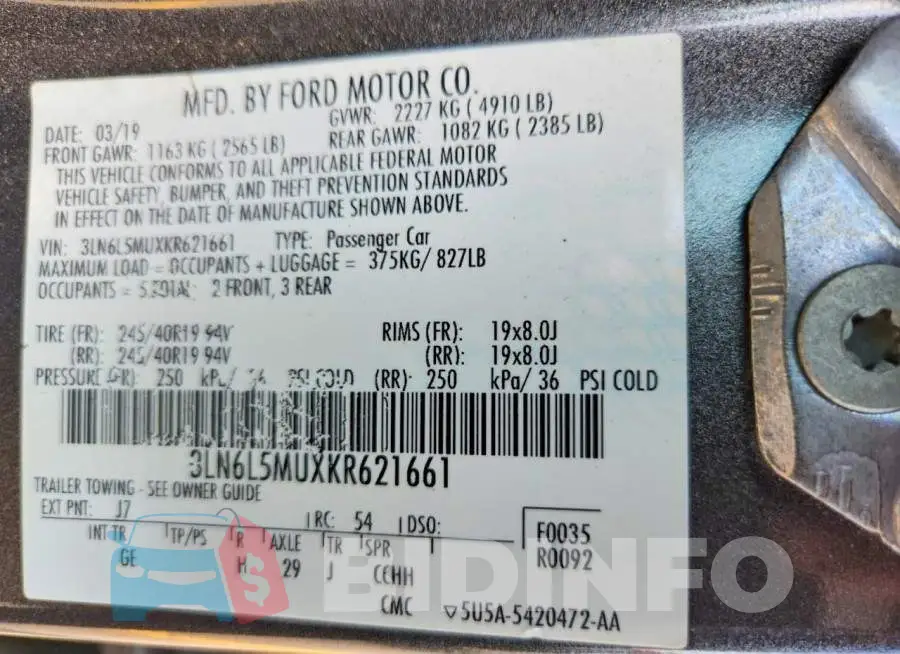 3LN6L5MUXKR621661 Photo# 12