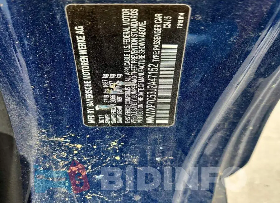 WMWXP7C53J2A47152 Photo# 12
