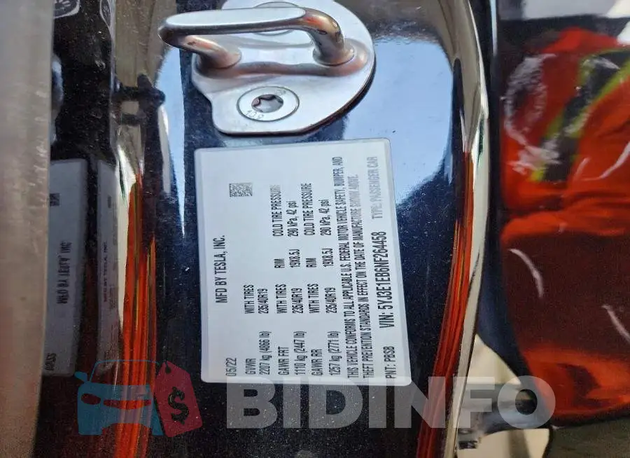 5YJ3E1EB6NF264458 Photo# 12