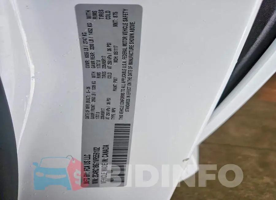 2C4RC1BG1VR559102 Photo# 14