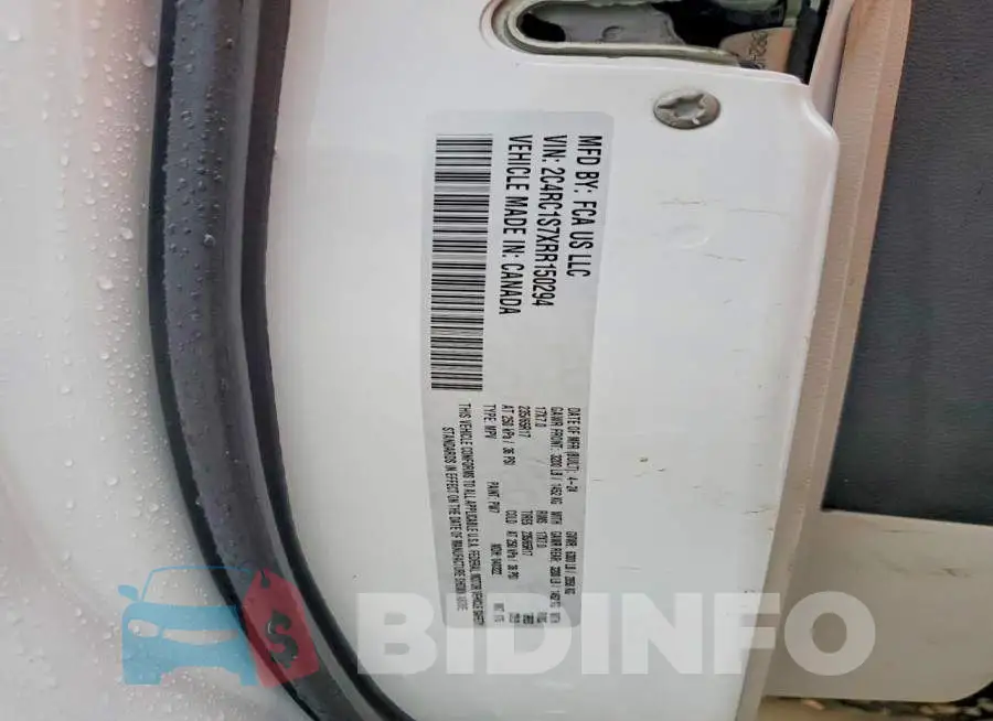 2C4RC1S7XRR150294 Photo# 13