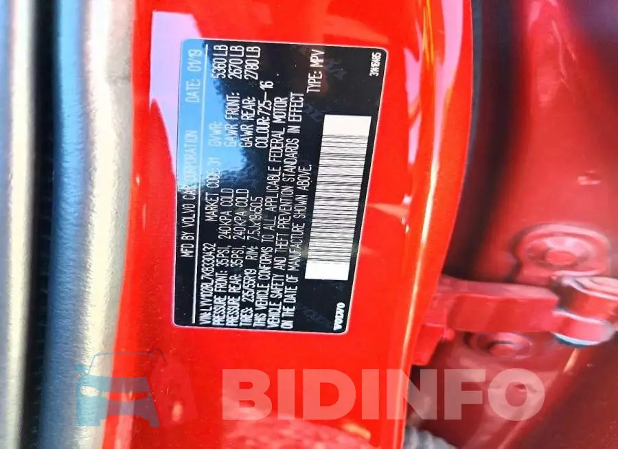 LYV102RL7KB330432 Photo# 13