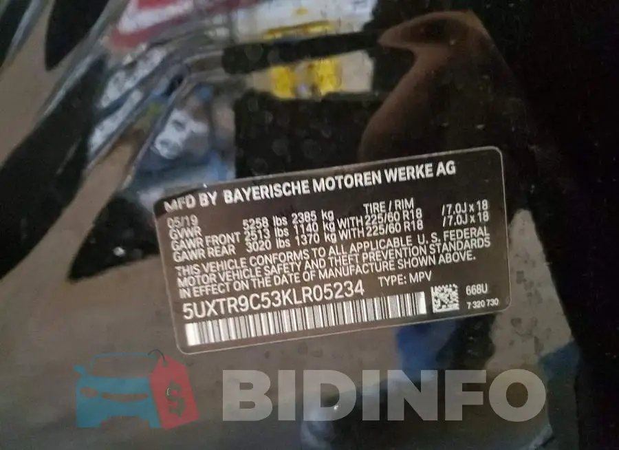 5UXTR9C53KLR05234 Photo# 12
