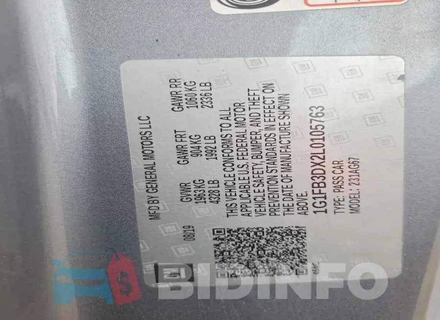 1G1FB3DX2L0105763 Photo# 12