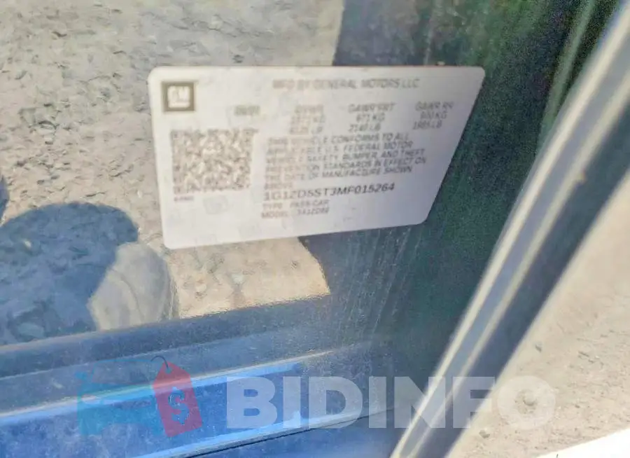 1G1ZD5ST3MF015264 Photo# 12