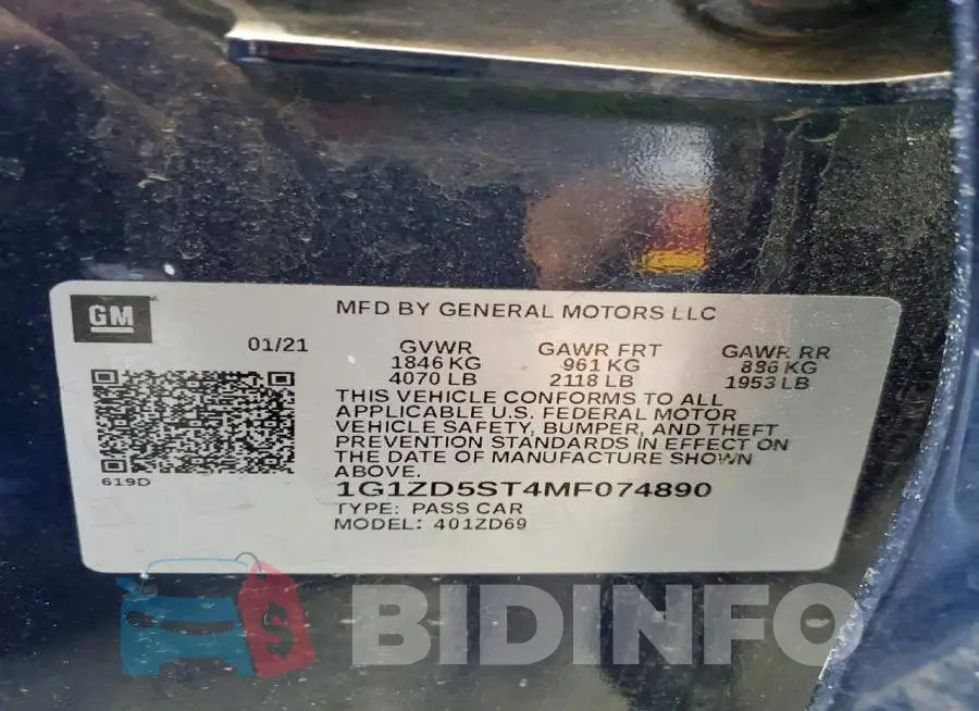 1G1ZD5ST4MF074890 Photo# 12