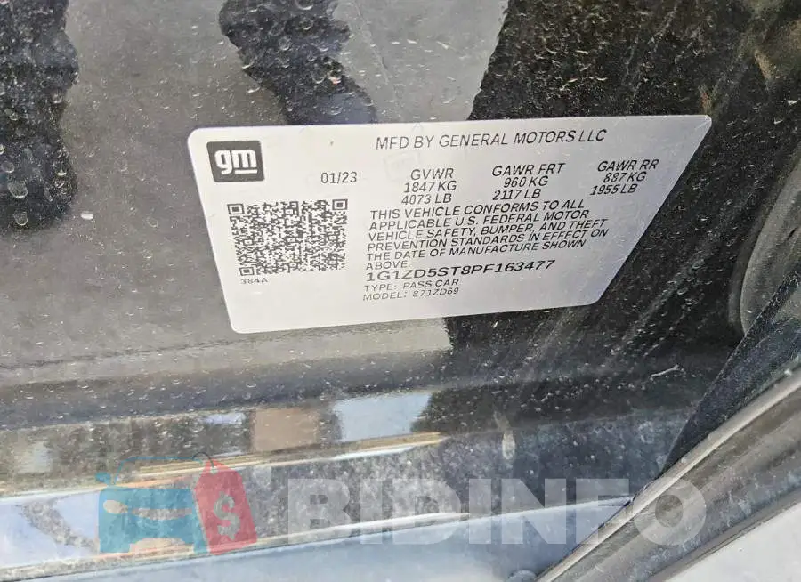 1G1ZD5ST8PF163477 Photo# 12