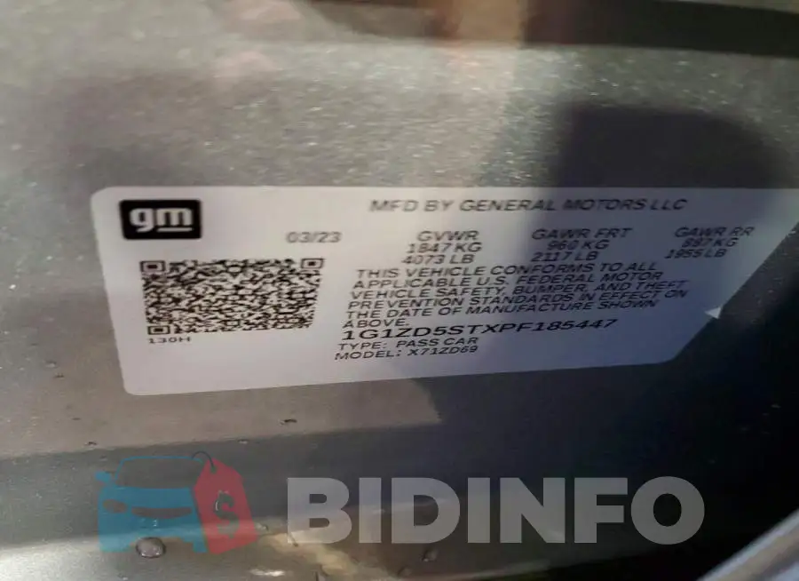 1G1ZD5STXPF185447 Photo# 12