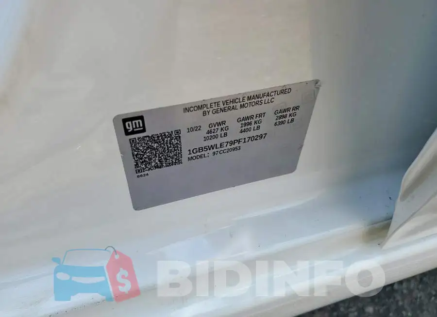1GB5WLE79PF170297 Photo# 12