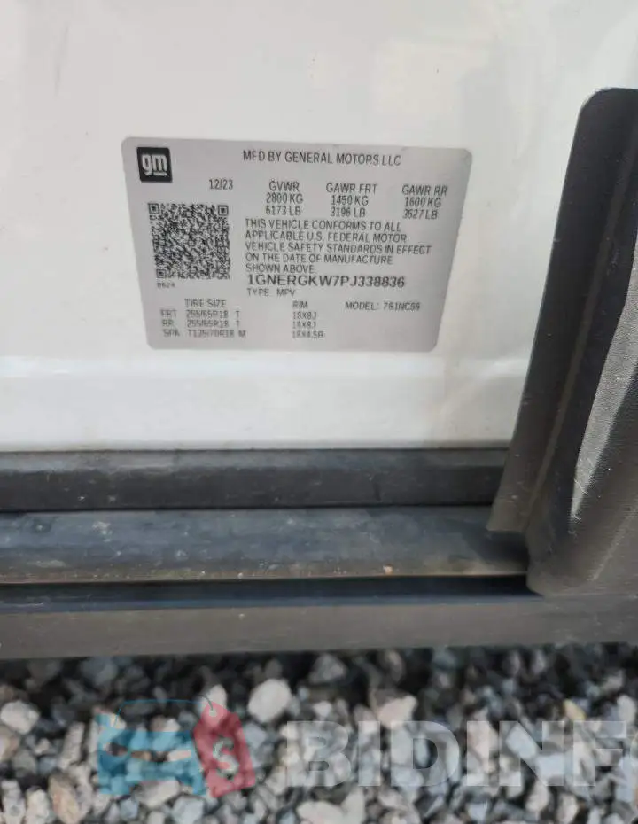 1GNERGKW7PJ338836 Photo# 13