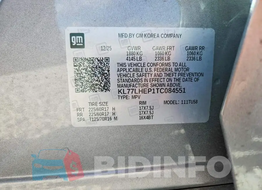 KL77LHEP1TC084551 Photo# 12