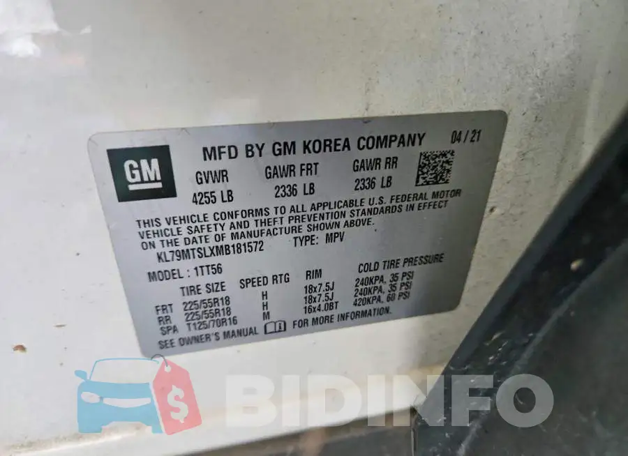 KL79MTSLXMB181572 Photo# 13