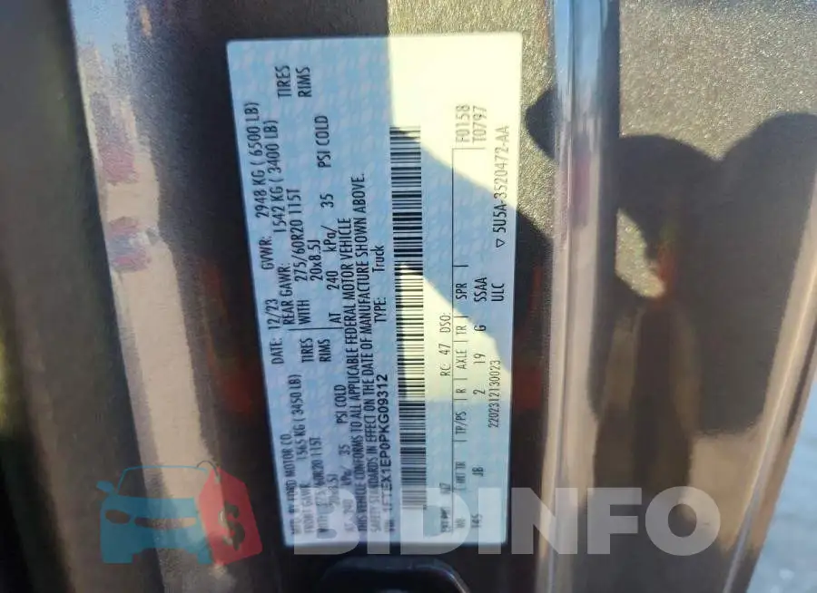 1FTEX1EP0PKG09312 Photo# 12