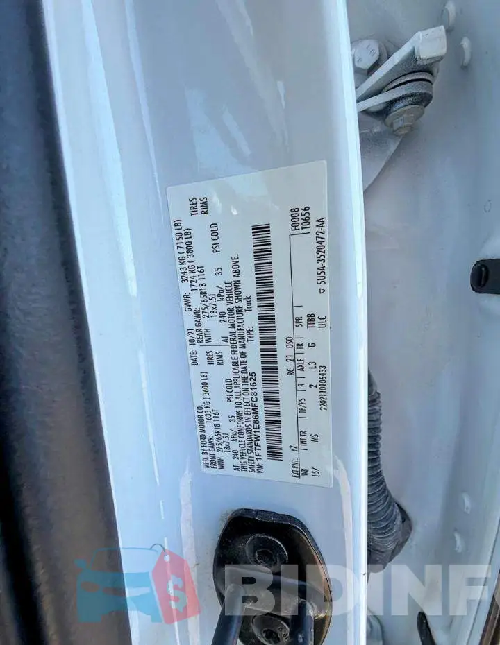 1FTFW1E86MFC81625 Photo# 10