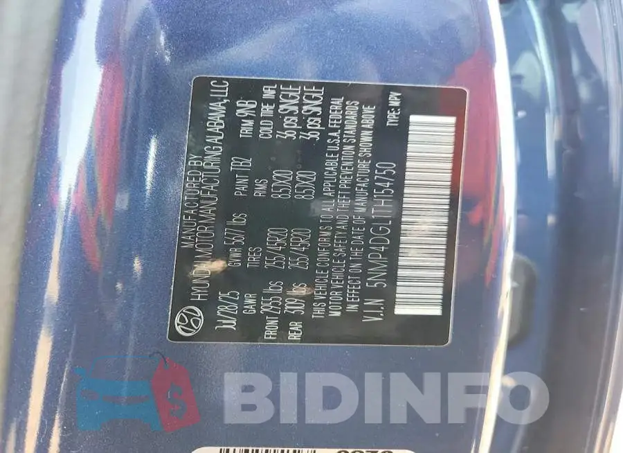5NMP4DGL1TH154750 Photo# 14