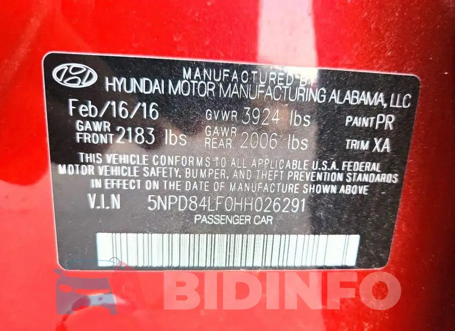5NPD84LF0HH026291 Photo# 12