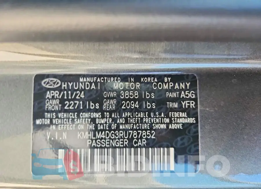 KMHLM4DG3RU787852 Photo# 13