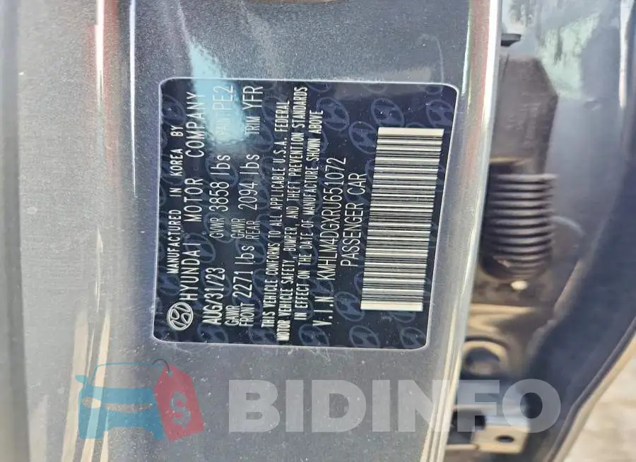 KMHLM4DGXRU651072 Photo# 13