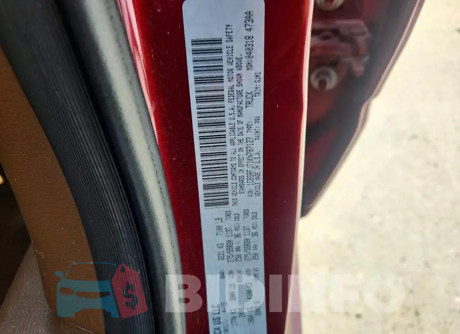 1C6SRFJT1KN787127 Photo# 13
