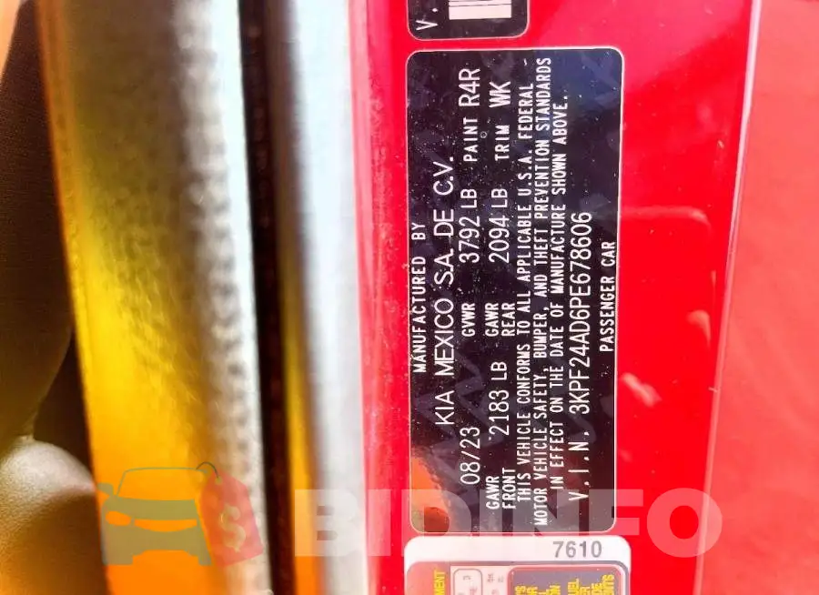 3KPF24AD6PE678606 Photo# 12