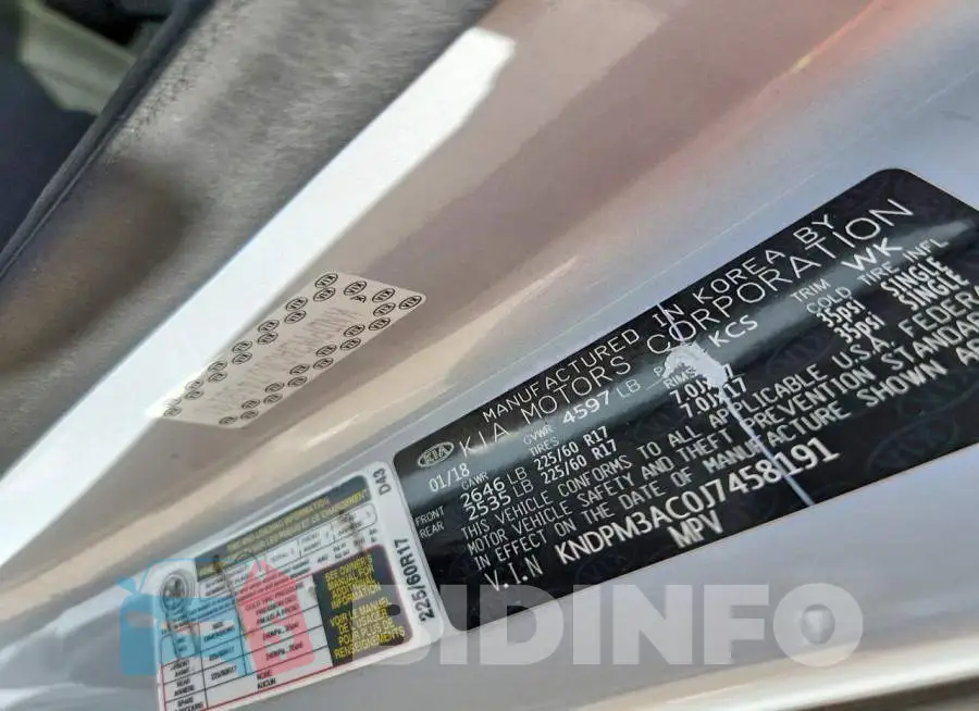 KNDPM3AC0J7458191 Photo# 13