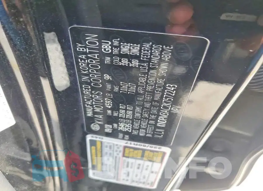 KNDPM3AC2K7572243 Photo# 13