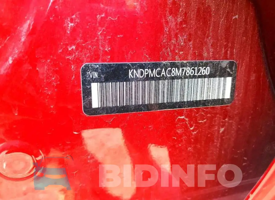 KNDPMCAC8M7861260 Photo# 13