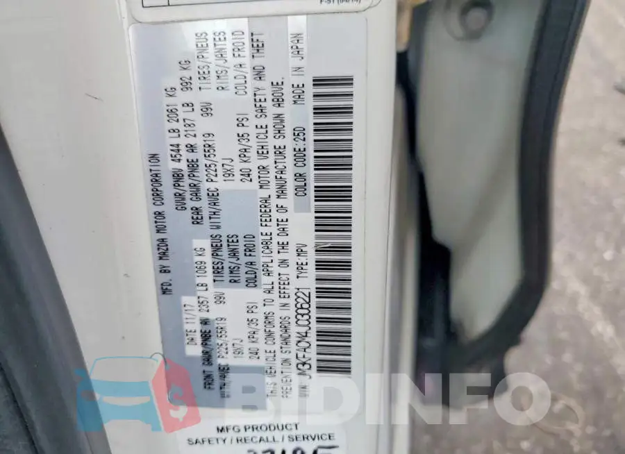 JM3KFACM4J0306221 Photo# 12