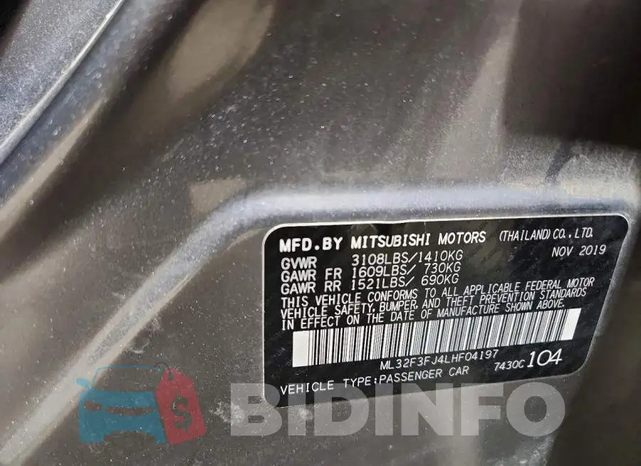 ML32F3FJ4LHF04197 Photo# 12