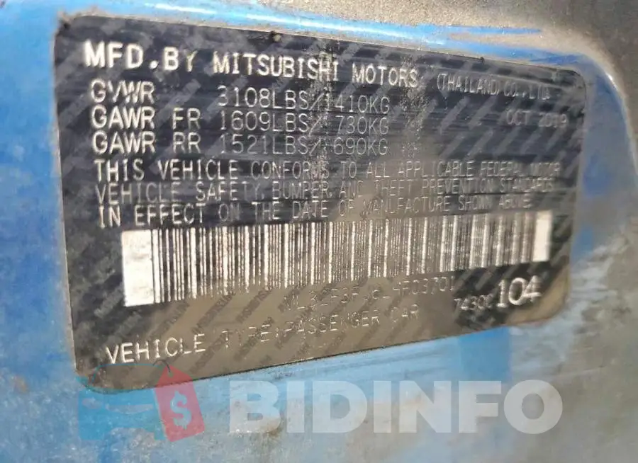 ML32F3FJ6LHF03701 Photo# 12