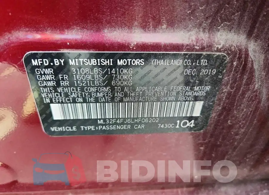 ML32F4FJ6LHF06202 Photo# 12