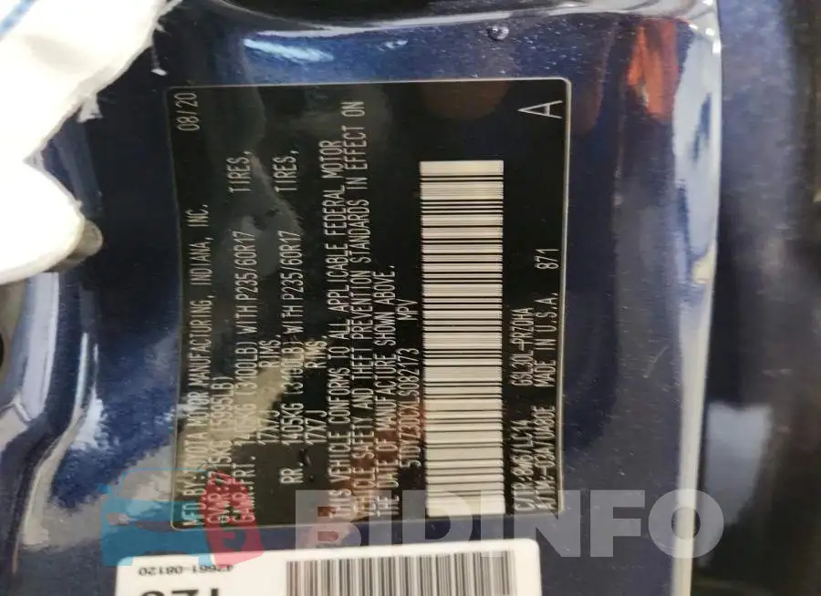 5TDYZ3DCXLS082173 Photo# 14