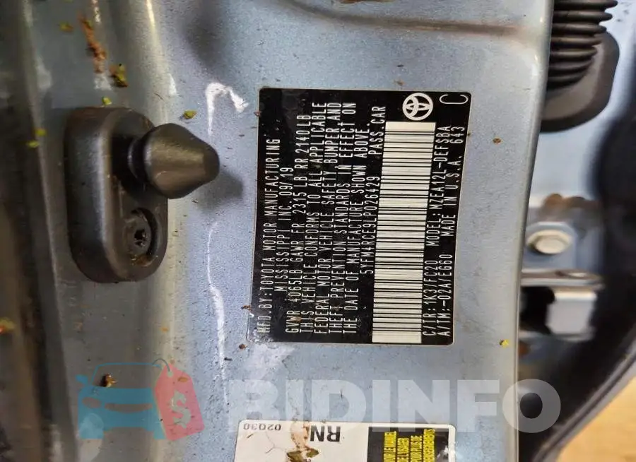 5YFM4RCE9LP026429 Photo# 12