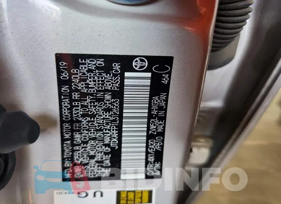 JTDKARFP1L3126563 Photo# 12