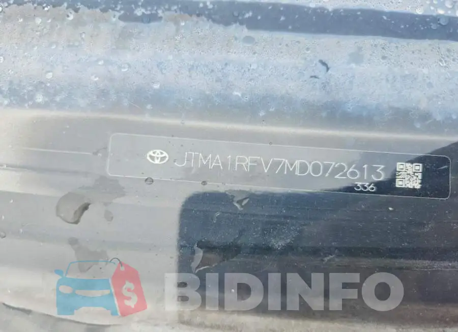 JTMA1RFV7MD072613 Photo# 13