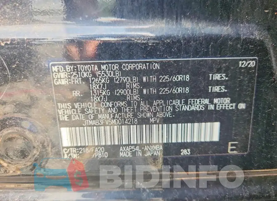 JTMAB3FV5MD014218 Photo# 13