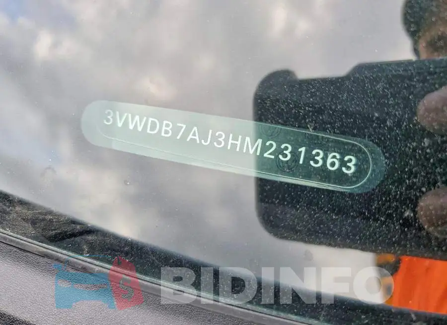 3VWDB7AJ3HM231363 Photo# 12