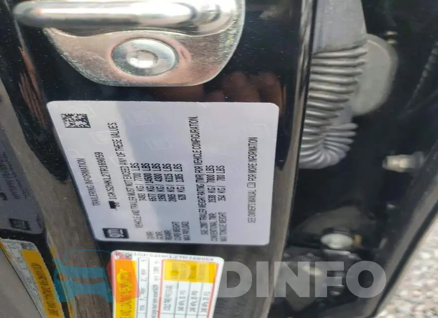 1GKS2HKL2TR169059 Photo# 13