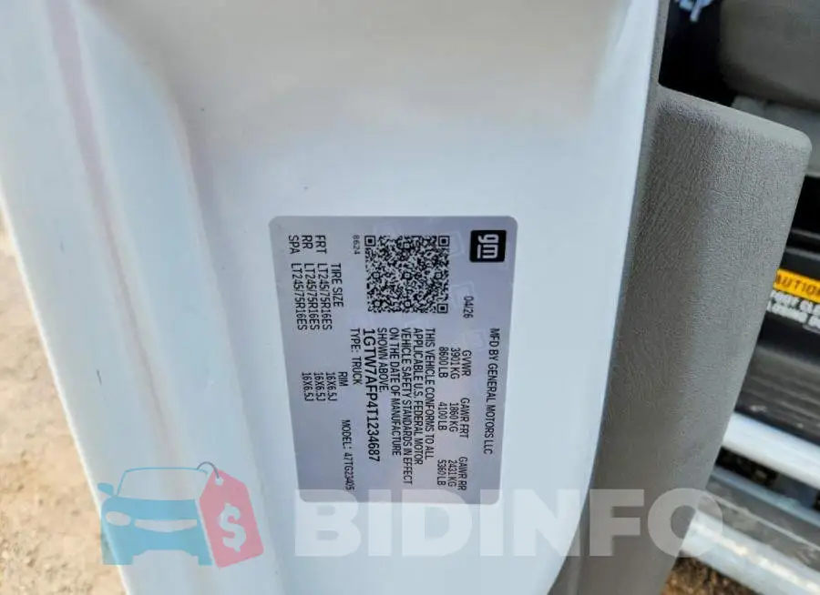 1GTW7AFP4T1234687 Photo# 13