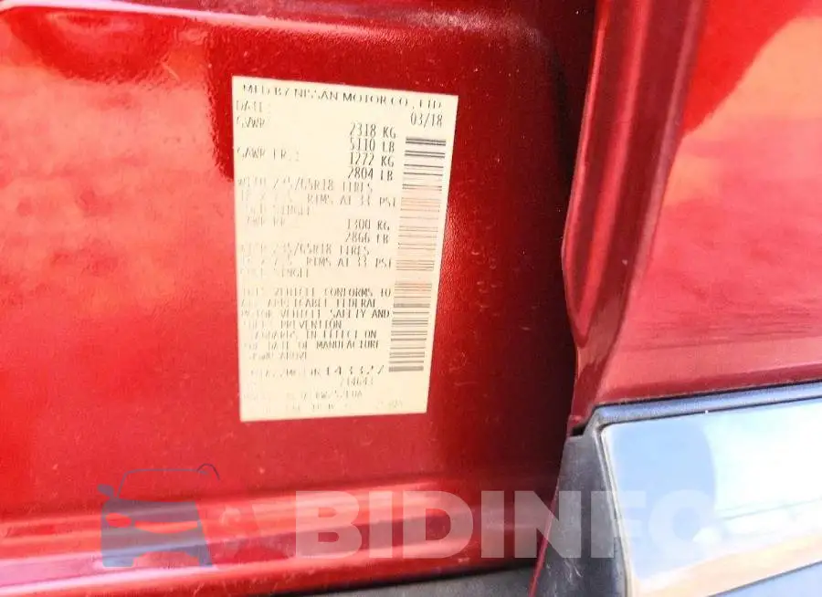 5N1AZ2MG3JN143327 Photo# 13