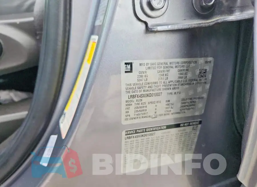 LRBFX4SX0KD010027 Photo# 14