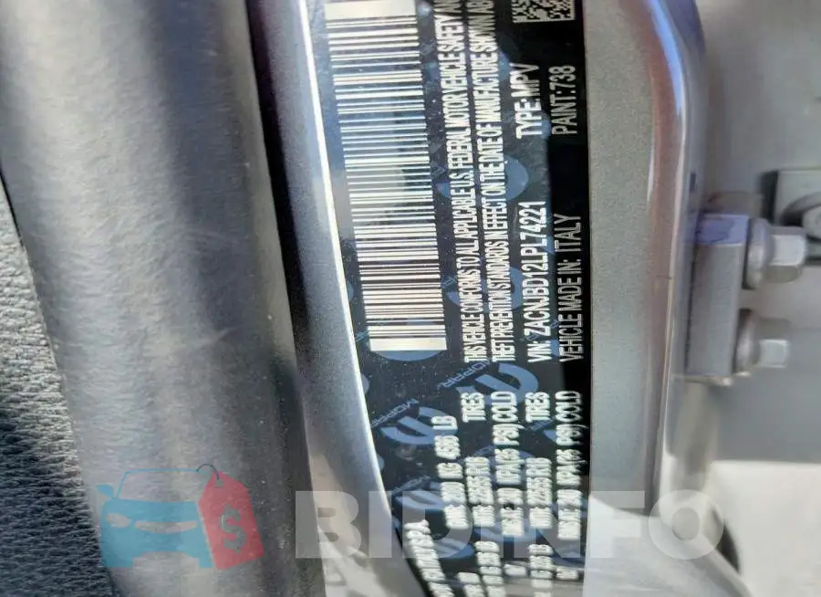ZACNJBD12LPL74221 Photo# 12