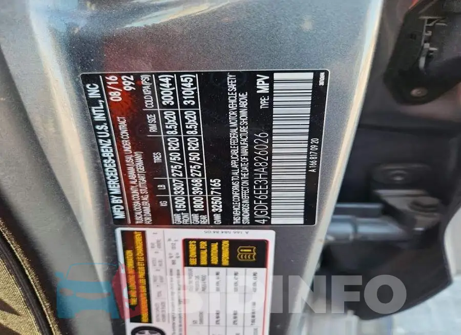 4JGDF6EE3HA826026 Photo# 13