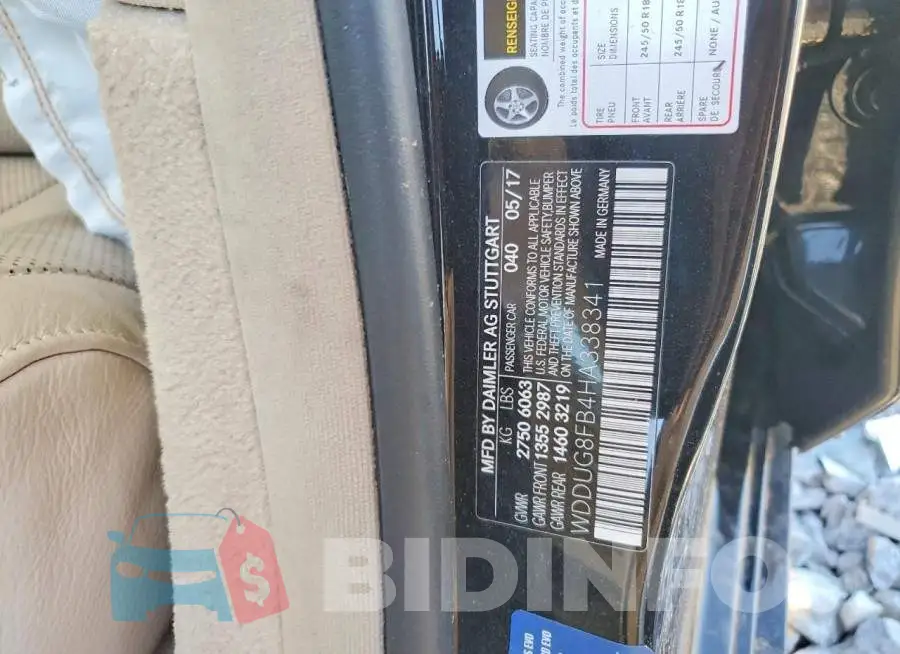 WDDUG8FB4HA338341 Photo# 12