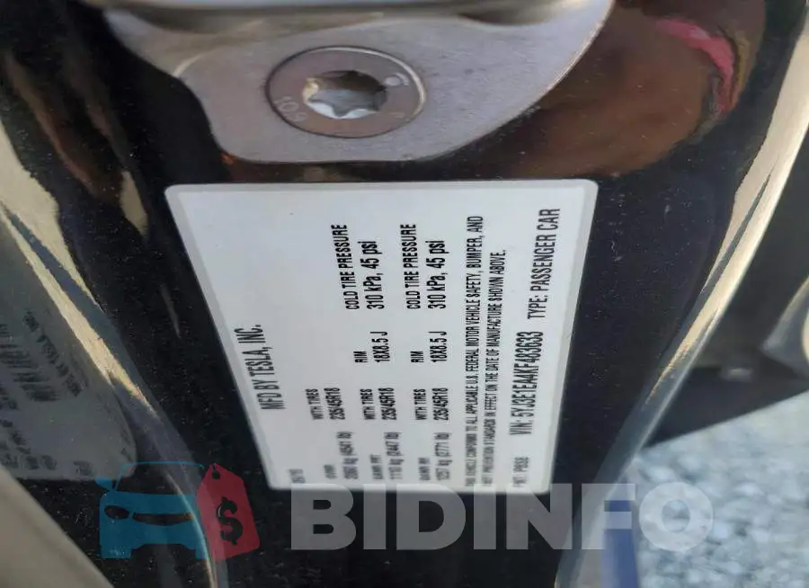 5YJ3E1EA4KF483633 Photo# 12