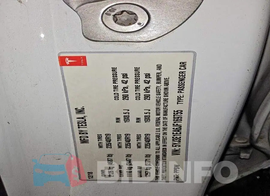 5YJ3E1EA6JF169755 Photo# 12