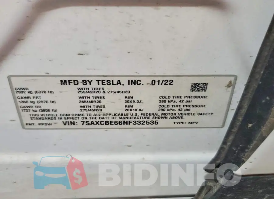 7SAXCBE66NF332535 Photo# 12