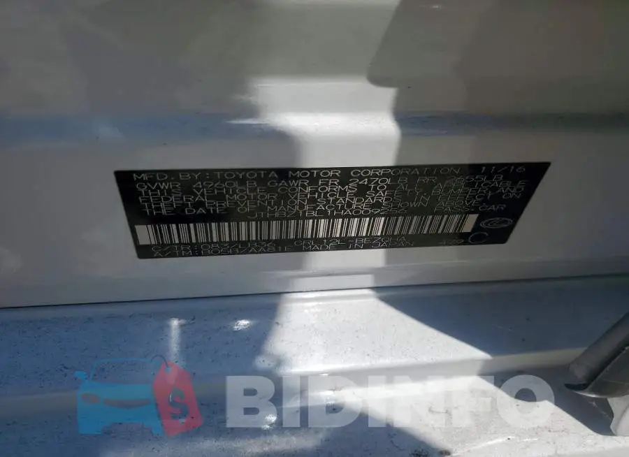 JTHBZ1BL1HA009256 Photo# 12